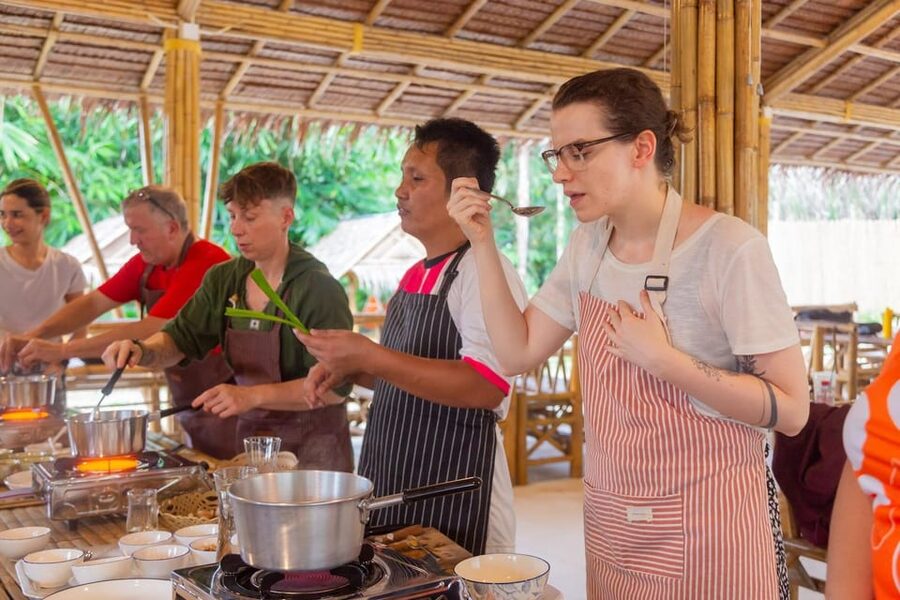3 hours Khao Lak Cooking Class and Market Visit - Ethical Elephant Sanctuary Context: Observe Without Forcing It