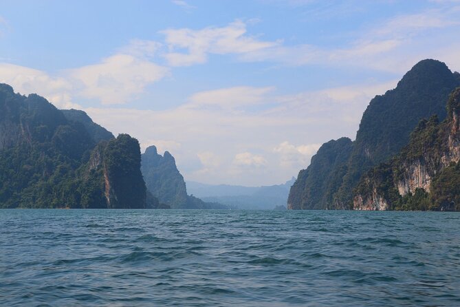 Amazing One Day Trip At Cheow Larn Lake From Khao Lak - Stop 1: Nam Rad Watershed Creek swim time (and slippery rocks)