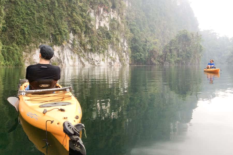 From Khao Lak: Full-Day Cheow Lan Lake with Cave Tour - Cheow Lan Lake by long-tail boat: karst views and real leisure time