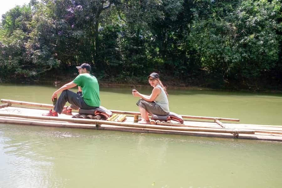 From Khao Lak: Full-Day Cheow Lan Lake with Cave Tour - Floating raft house lunch: filling Thai food on the water