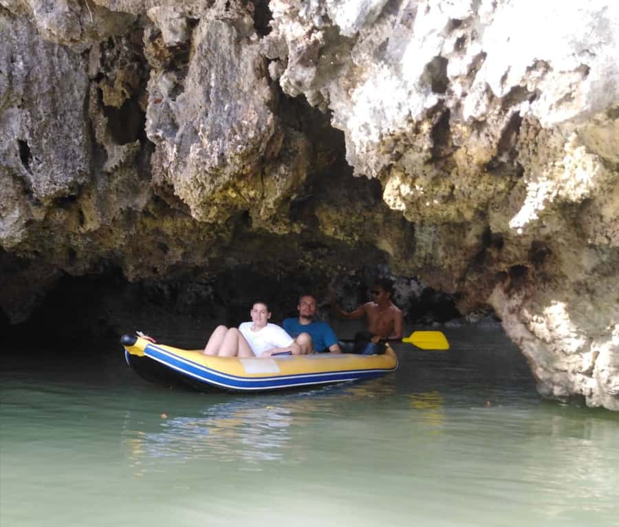 From Khao Lak: James Bond Island Canoe Trip with Lunch - Wat Suwan Kuha: Reclining Buddha and the Monkey Show