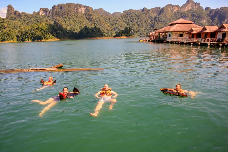 From Khao Lak: Khao Sok & Cheow Lan Lake Tour with Kayaking - Kayaking on Cheow Lan: Real Time on the Water
