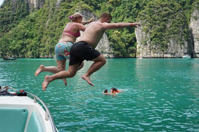 From Khao Lak : Phi Phi Islands Adventure Day Trip with Lunch - Maya Bay: A Famous Stop With a Built-In Plan for Closure