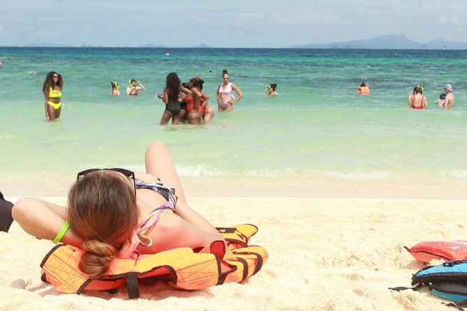 From Khao Lak : Phi Phi Islands Adventure Day Trip with Lunch - Monkey Beach and Pileh Bay: Quick Wildlife Views, Then a Swim Moment
