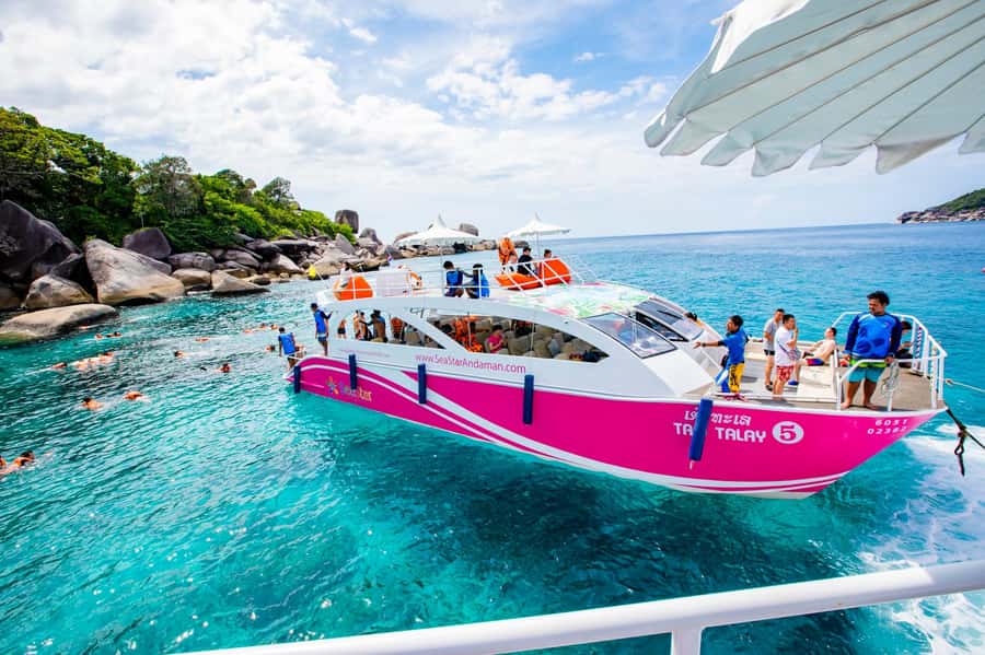 From Khao Lak: Similan Islands Day Trip by Luxury Catamaran - Islands No. 5 and No. 6 Snorkeling: Where the Day Starts Underwater