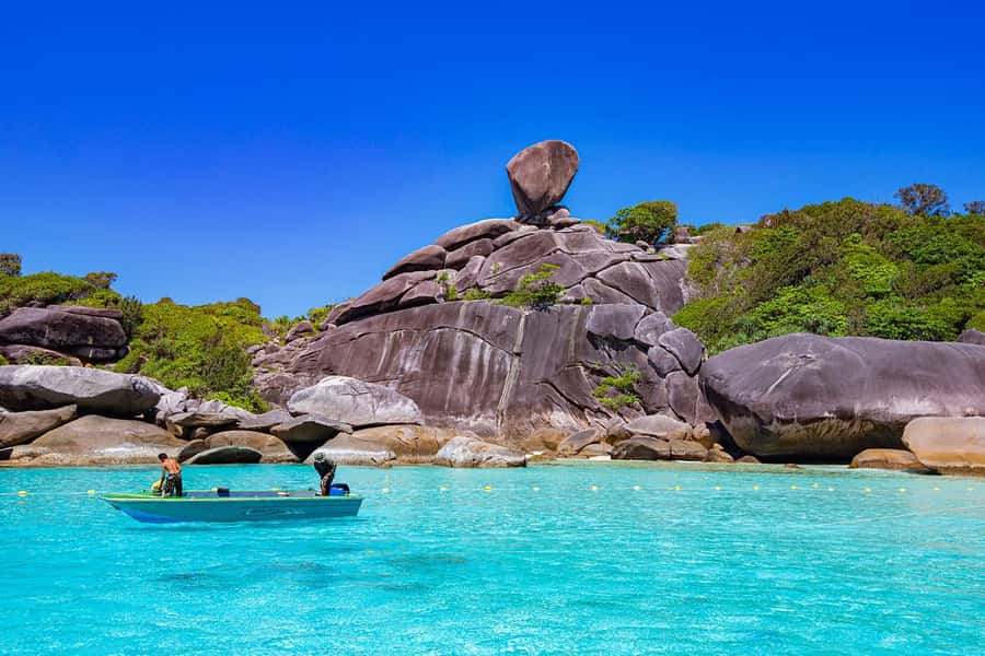 From Khao Lak: Similan Islands Day Trip by Luxury Catamaran - Koh Miang (Island No. 4) and Princess Bay: Beach Time Plus a Proper Lunch