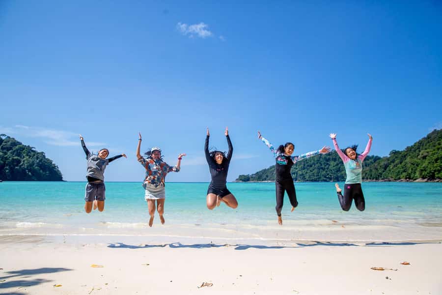 From Krabi: Surin Islands Snorkeling Tour w/ Meals - Mu Koh Surin National Park: guided walk plus the first big snorkeling block