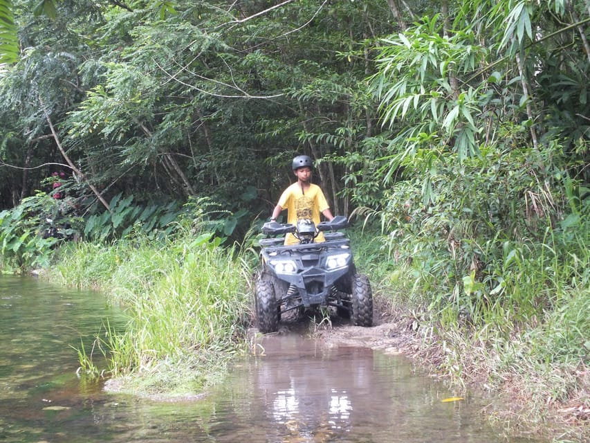Half-Day Khaolak Adventure ATV & Tubing - One-hour ATV riding: rugged trails, plantation paths, and real control
