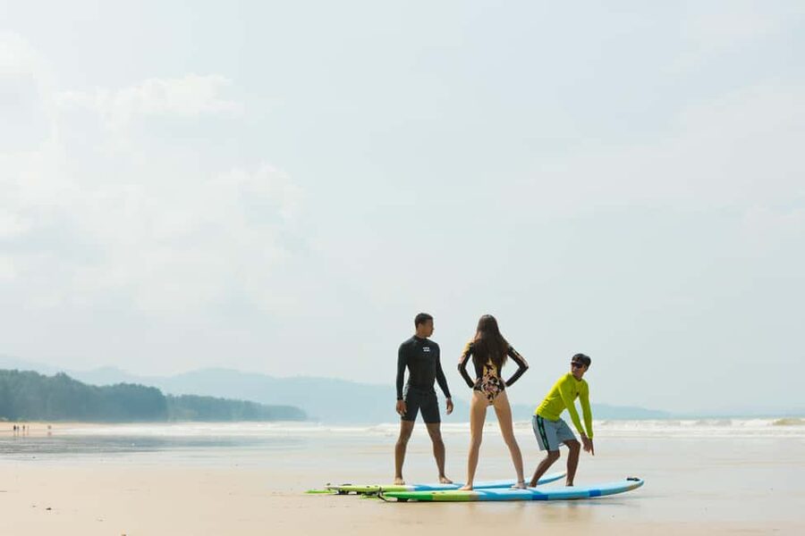 Khao Lak: 1.5-Hour Small Group Surfing Experience - Small-group coaching that actually helps you stand up
