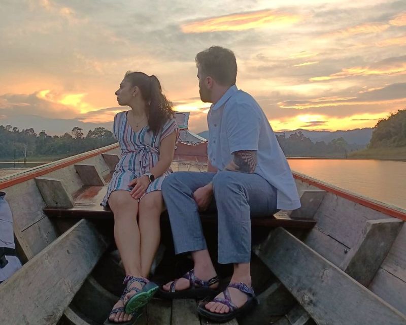 Khao Lak: Cheow Lan Lake Romantic Sunset Cruise with Drinks - Guides and small-group energy: why the day feels personal