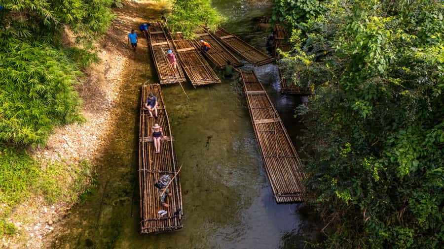 Khao Lak: Elephant Camp, Bamboo Rafting, and Waterfall Tour - A Rainforest Day Trip That Mixes Wildlife and Water