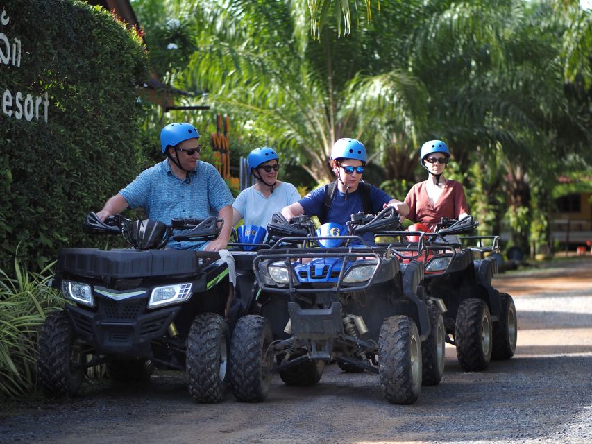 Khao Lak: Guided ATV Tour with Lampi Waterfall Swim - The ATV Jungle Trail: Mud, Sand, and a Small River Crossing