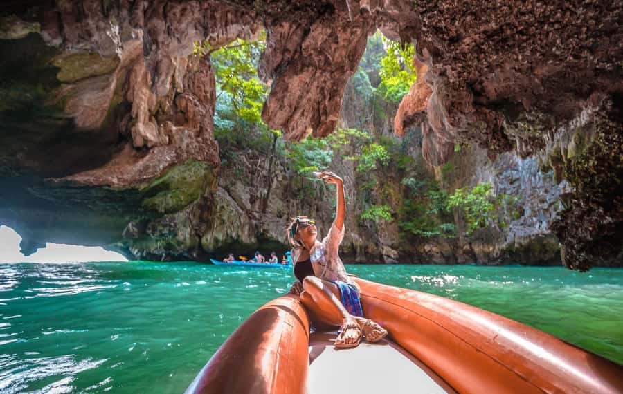 Khao Lak: James Bond Island & Canoeing Tour by Longtail Boat - James Bond Island Photo Stop: Great Views, Busy Timing
