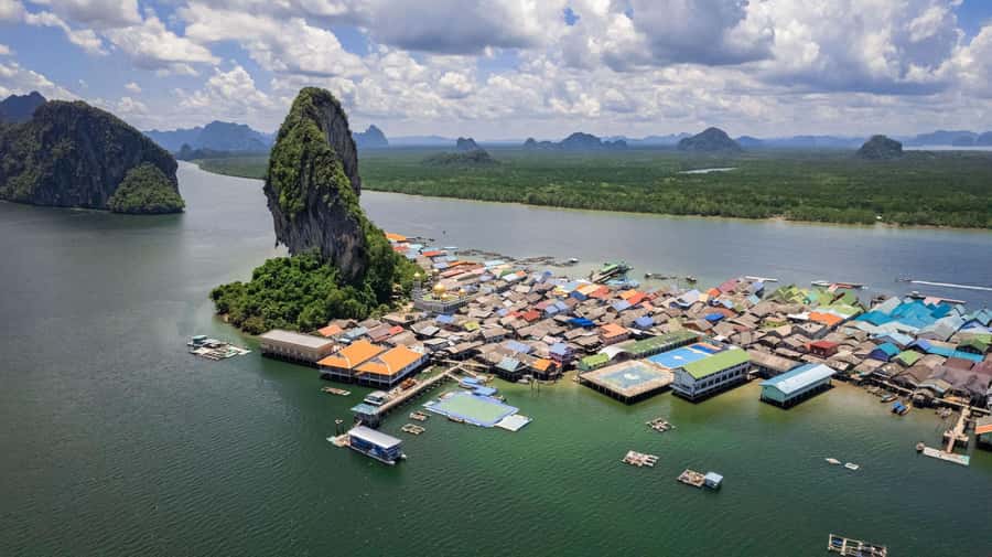 Khao Lak: James Bond & Panyi Day Tour with Canoeing & Lunch - How the day starts: early pickup to pier check-in