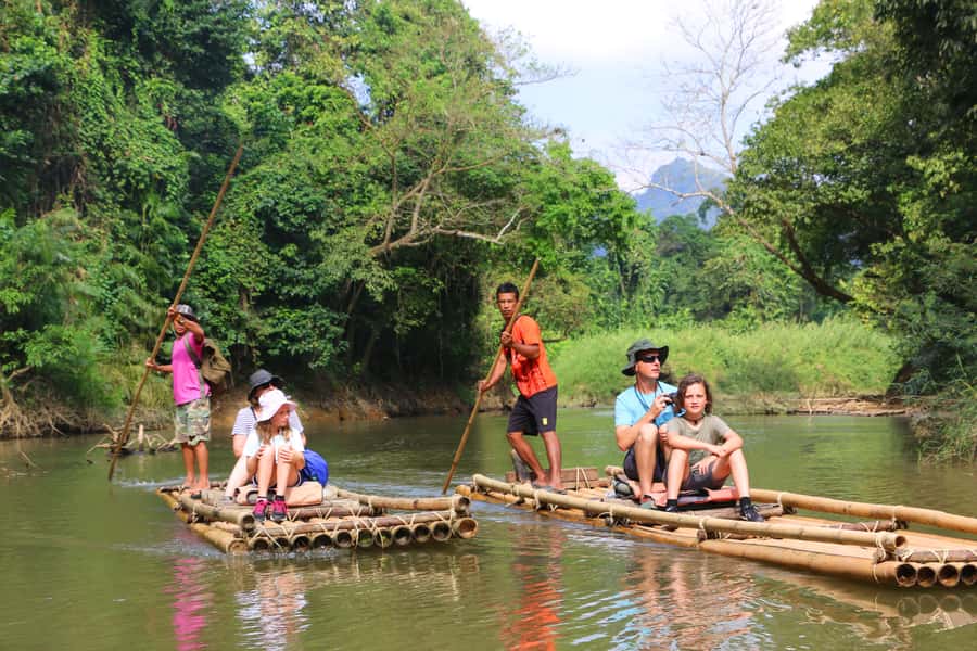 Khao Lak: Khao Sok Bamboo Rafting and Elephant Bathing Trip - Key highlights to look forward to