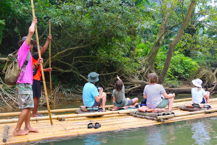 Khao Lak: Khao Sok Bamboo Rafting and Elephant Bathing Trip - Getting from Khao Lak to Khao Sok: a full day that stays organized