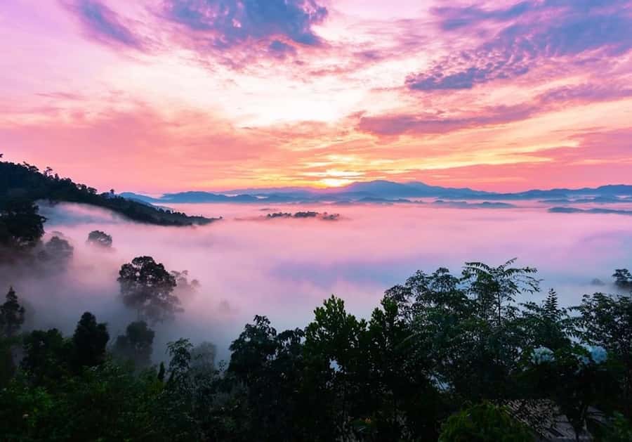 Khao Lak: Magical Sunrise above the Clouds at Khao Khai Nui - 4WD to the Top: The Part You Feel in Your Stomach