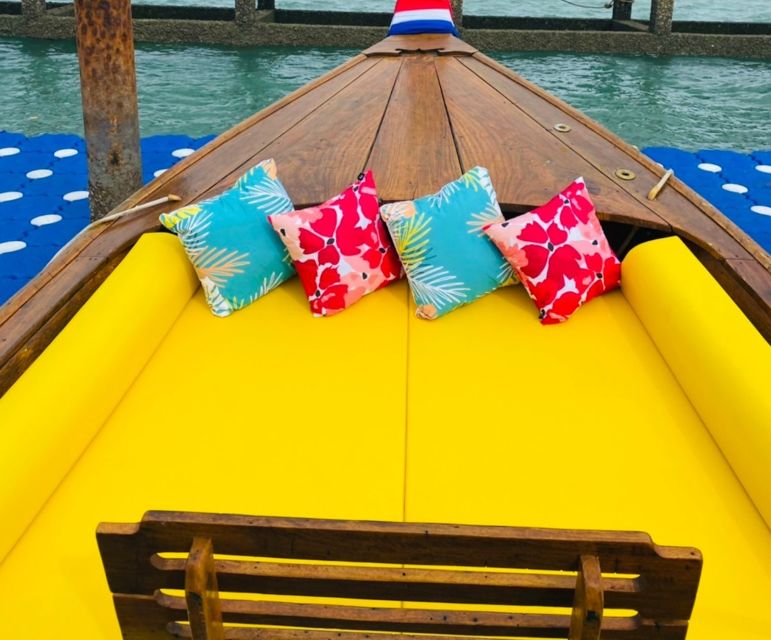 Khao Lak: Private Long-Tail Boat Trip to James Bond Island - Panak picnic at the prow: caves, food, and the right seat