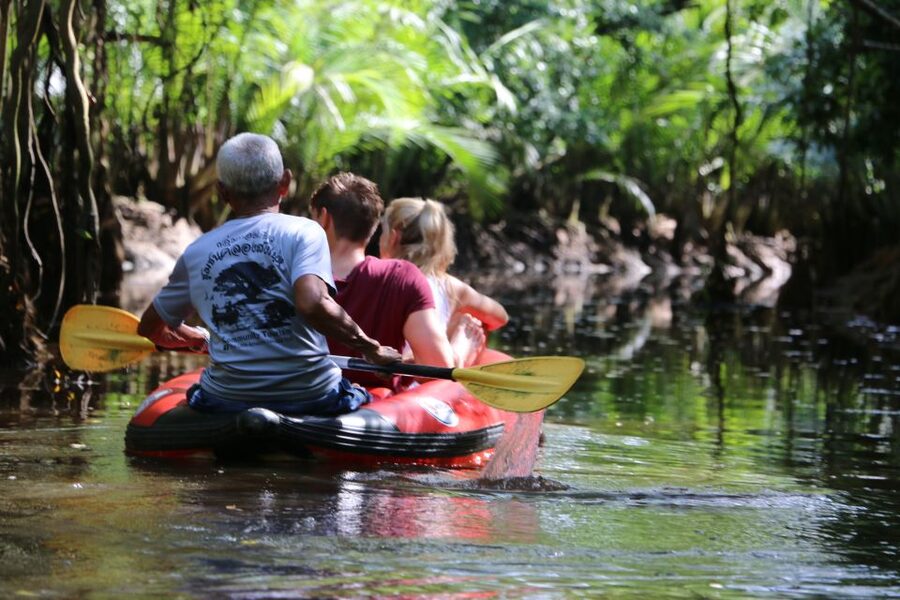 Khao Lak: Sri Phang Nga Canoe and Tam Nang Waterfall Tour - Kuraburi and the rainforest hike to Tam Nang Waterfall