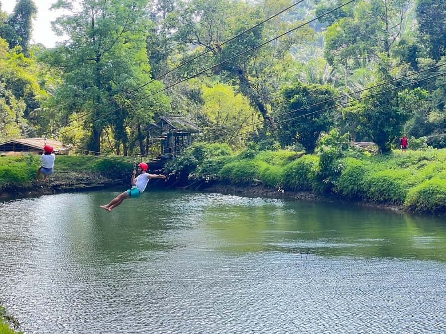 KhaoLak :White Water Rafting ,Monkey Cave, Elephant Bathing - Lunch buffet: fuel stops are part of the value
