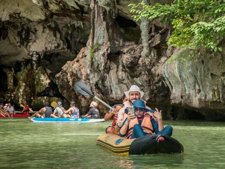 Phuket/Khao Lak: James Bond & Khai Island Tours wt Sea Canoe - Panak Island caves: where the scenery feels big and strange