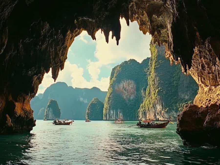 Phuket/Khao Lak: James Bond & Khai Island Tours wt Sea Canoe - Panyee Island lunch with drinks: a real break in a fast day