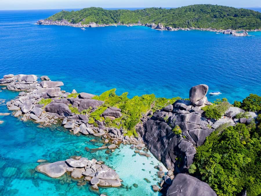 Phuket/Khao Lak: Similan Island Adventure Tour - From Phuket Pickup to National Park: How the Day Flows