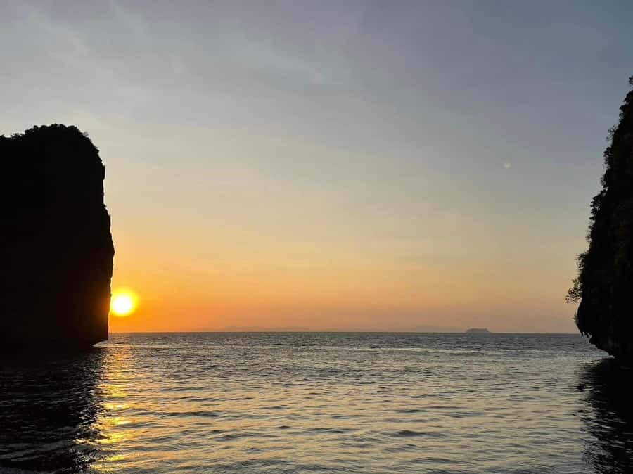 Phuket: Twilight Sunset Tour with Bioluminescent Plankton - First Island Stop: Hidden Caves and the Jurassic-Style Lagoon Feeling