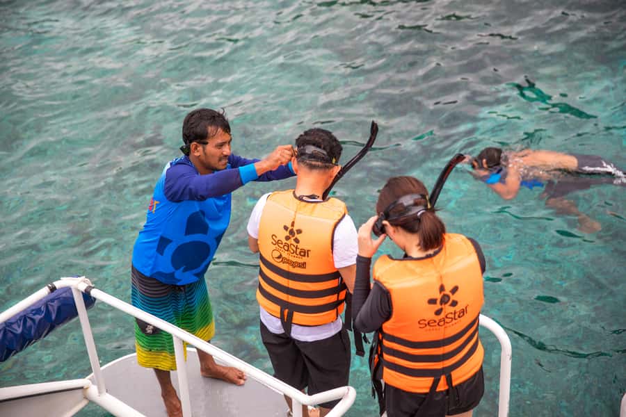 Similan Island Snorkeling Crystal Waters & Marine Life - Similan Island Time and Sail Rock: The Photo Trek Moment