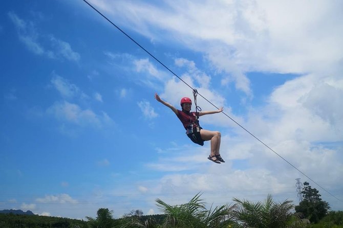 White-water Rafting with Ziplining in Phangnga - Ton Pariwat Waterfall: the swim stop that turns the day from thrill to refresh